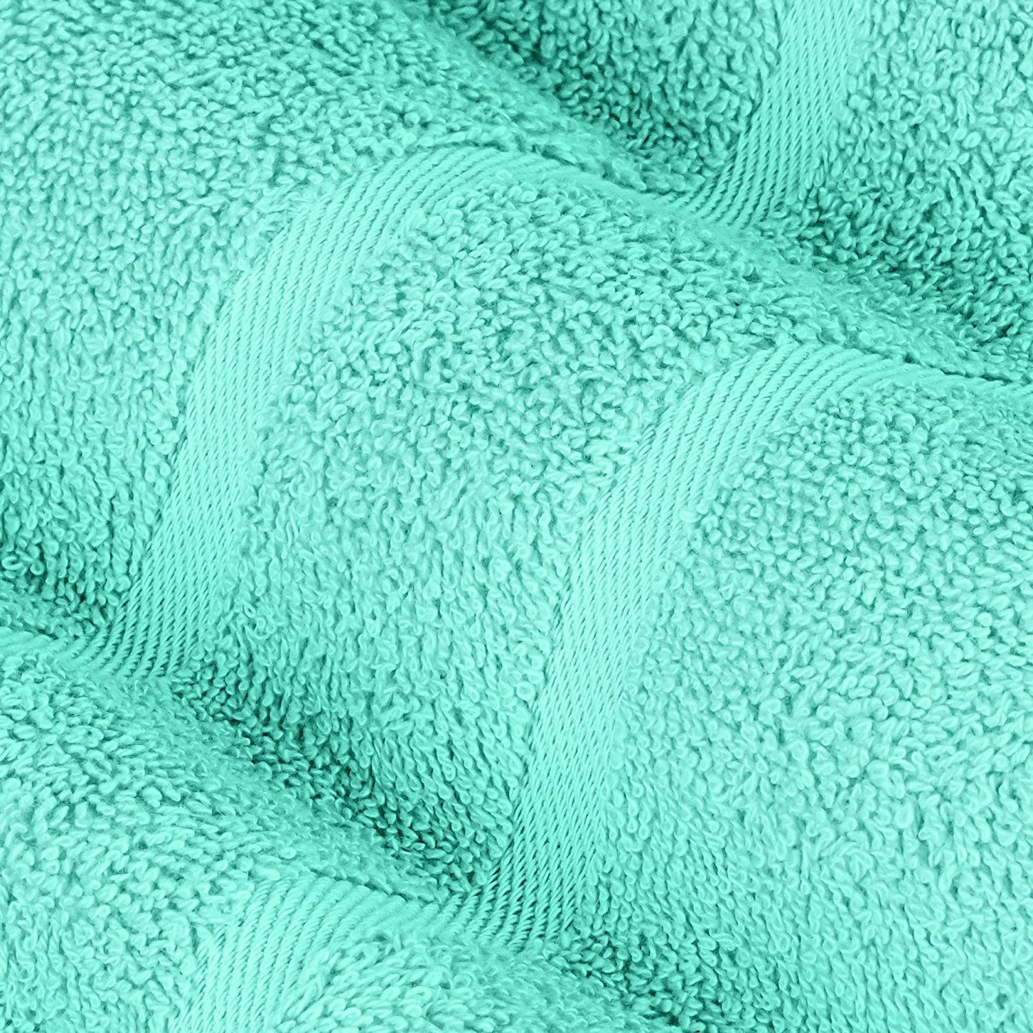 STICKANDSHINE Frottee-Handtücher · Mint · 100% Baumwolle · 500 g/m²